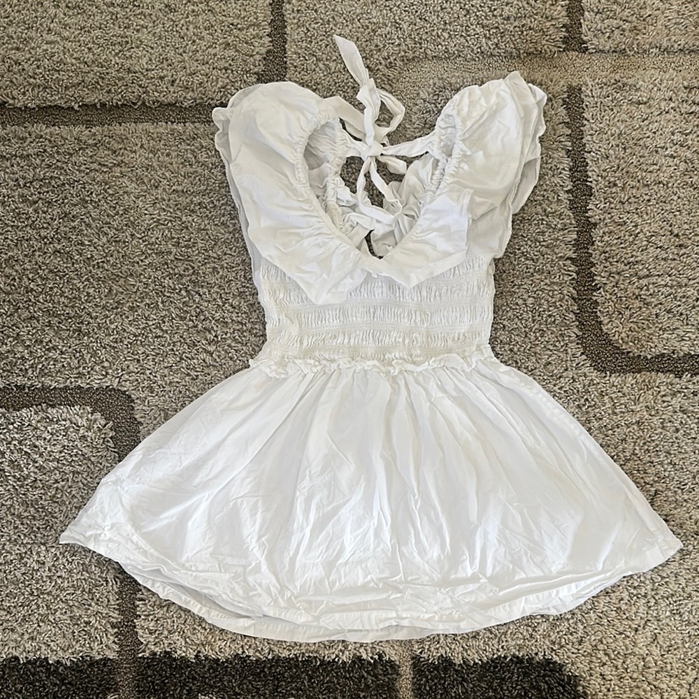 Cleobella White Mini Dress